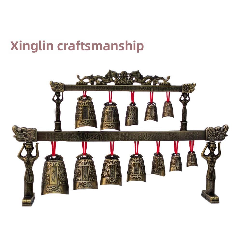 采购产品青铜古董钟摆件，古代乐器，钟，西安兵马，旅游工艺品，
