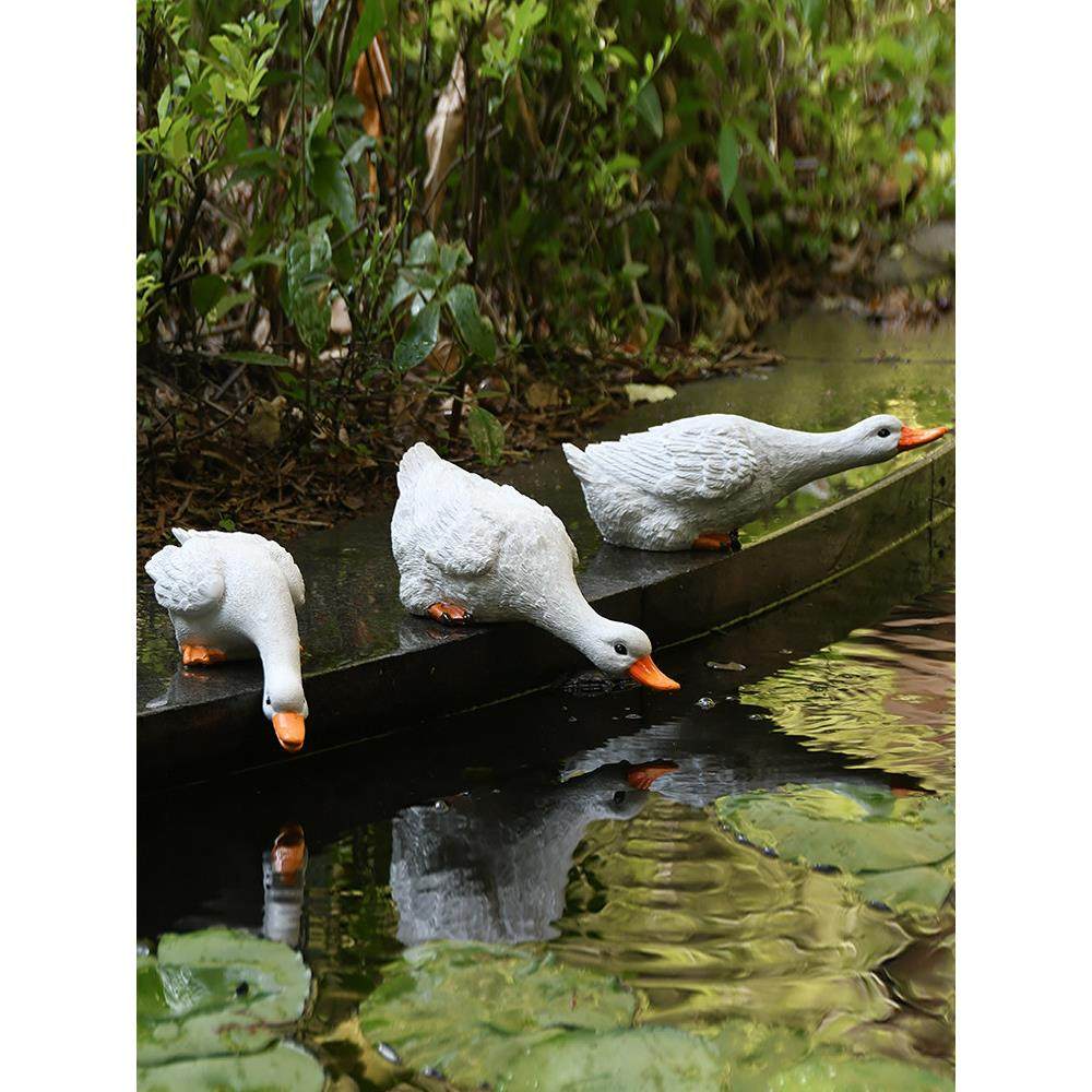 室外庭院模拟饮水鸭饰品房子花园水池鱼塘可爱吸水鸭景观饰品,家居饰品,户外/庭院摆件,淘宝优惠券,粉丝福利购,淘宝优惠卷
