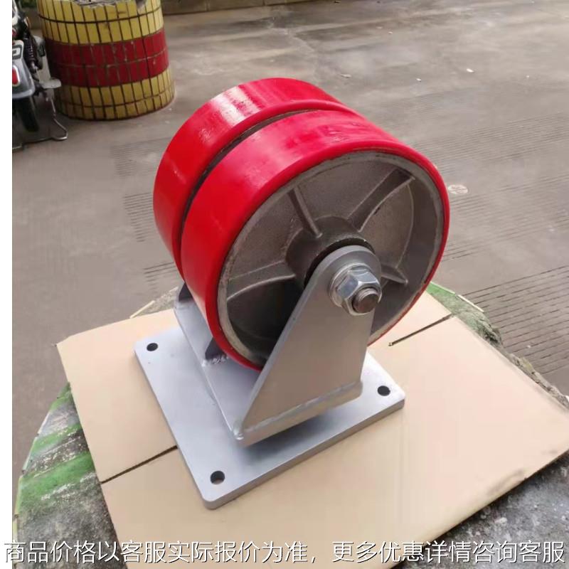 福马脚轮生产超重型脚轮聚氨酯PU轮 单轮承重5~10吨 专业脚轮20年图片