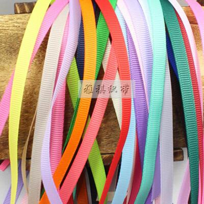 1cm双面罗纹带polyester grosgrain ribbon螺纹织带横纹带螺纹带