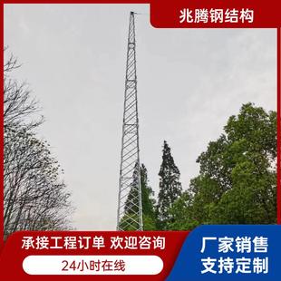 热镀锌钢结构避雷装 置塔厂家生产避雷针塔 置楼顶装 饰圆钢避雷装