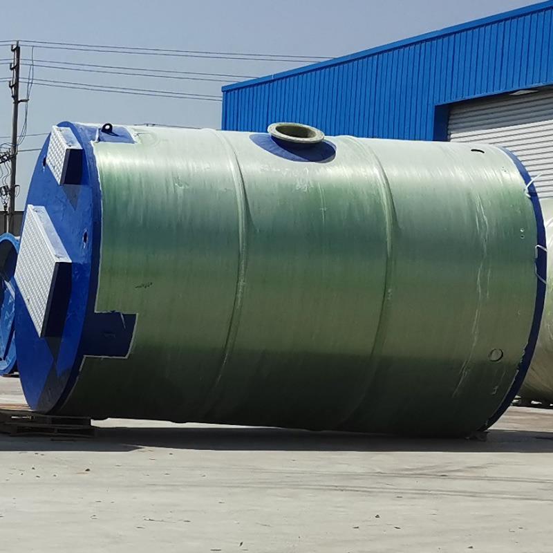 一体化提升泵站智能雨水污水玻璃钢预制泵站市政污水提升泵站