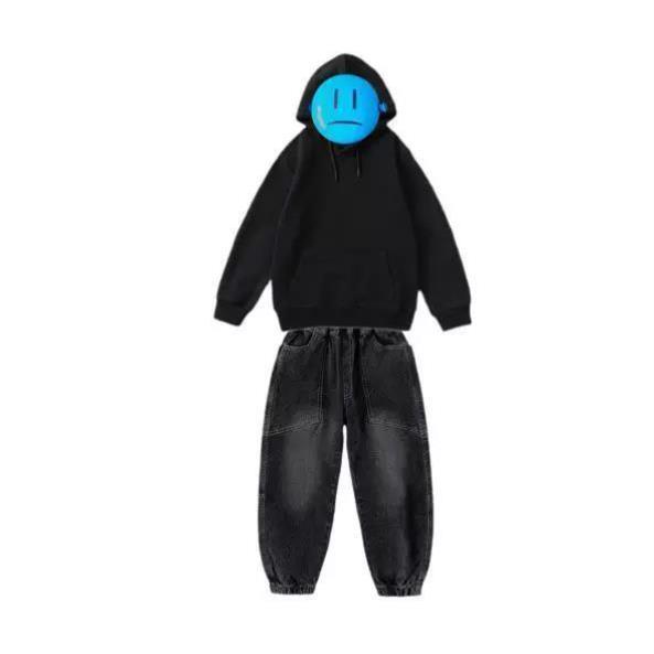 后室暗房游戏扫兴客backroom面具的衣服全脸万圣节儿童服装cos