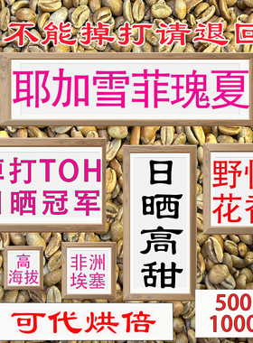 (咖啡生豆)25产季耶加雪菲瑰夏SOE瑰夏咖啡埃塞尔比亚瑰夏咖啡