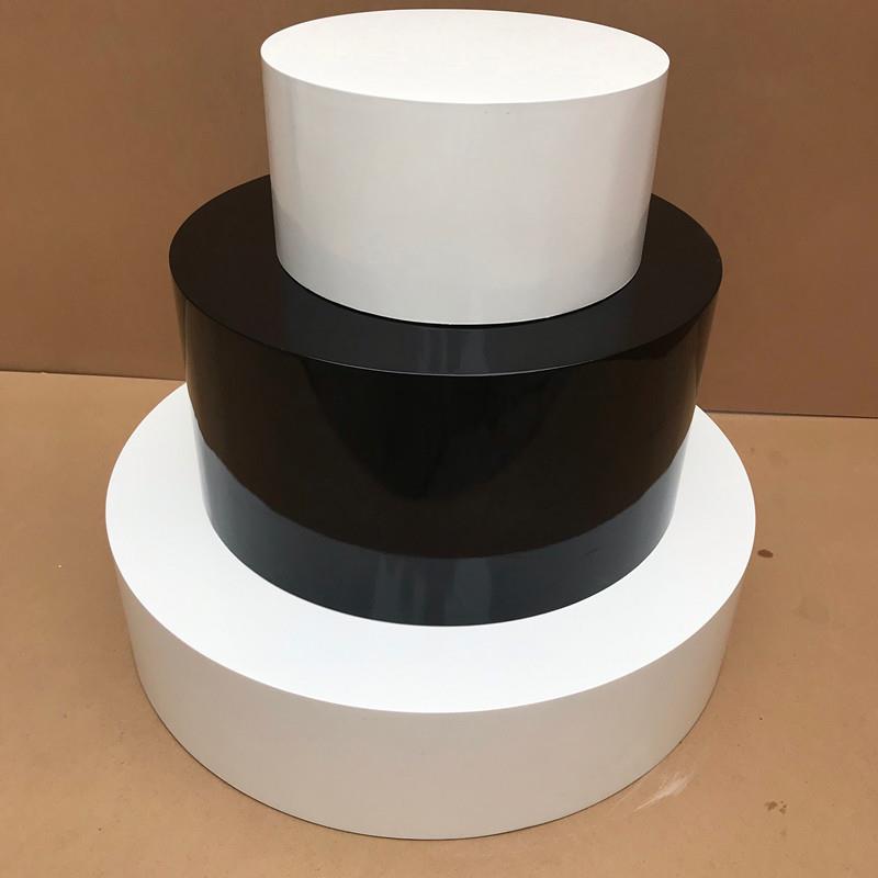 定制服装店地台展示台圆形方形