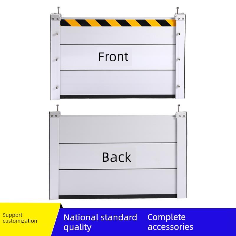 铝合金防洪GVI防挡水板汛防洪闸不钢防洪挡板地墙下车锈库防水挡