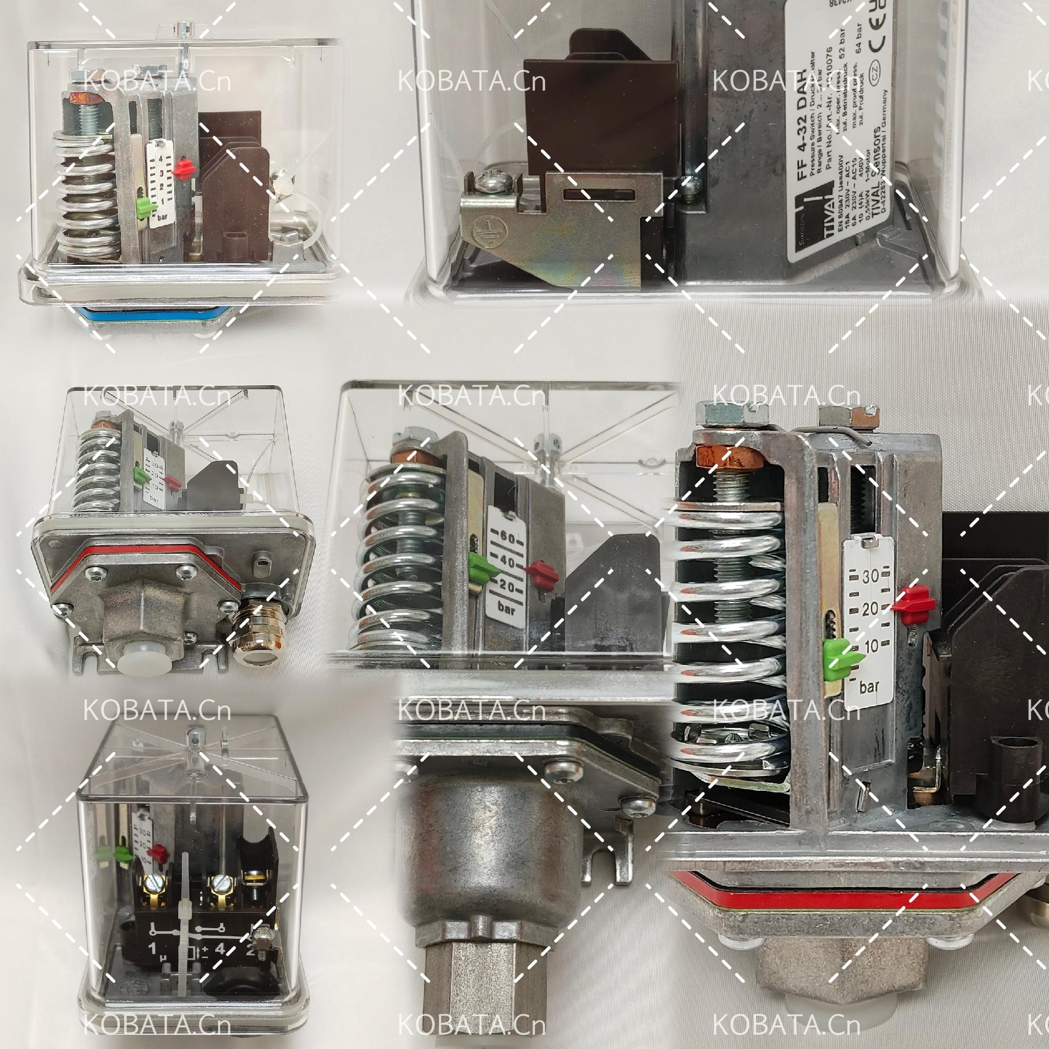 Tival压力开关 FF4-2DAH FF4-4DAH FF4-8DAH FF4-16DAH FF4-32DAH