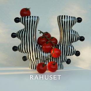 RAHUSET 趣味抽象花瓶 Unbeldi 艺术家摆件装饰正品