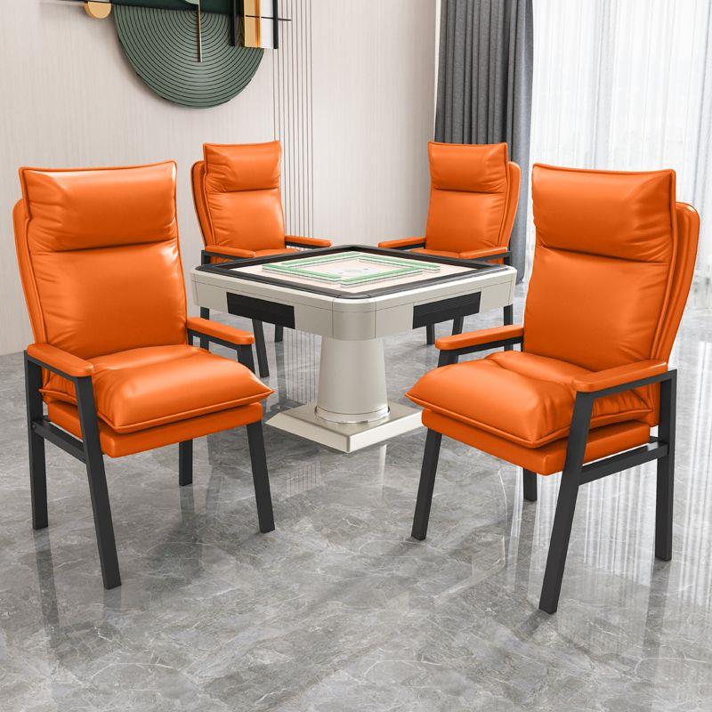 棋牌室专用麻将麻将茶楼麻将馆椅子靠背人体工学凳子