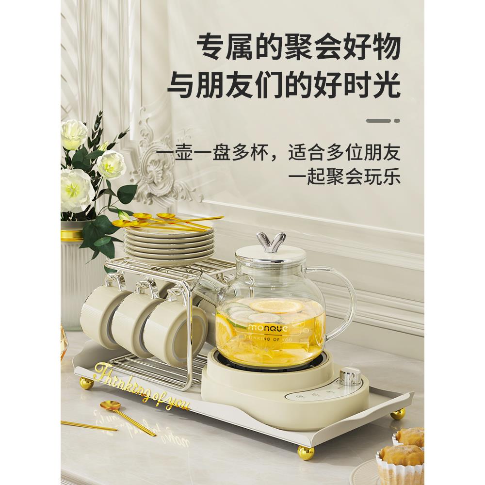 全玻璃煮水壶迷你养生壶家用多功能烧茶壶办公室小型煮茶器花茶壶
