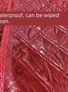 冬季防寒保暖棉门帘防水防风家用保温红色门帘加厚保温隔热门帘子