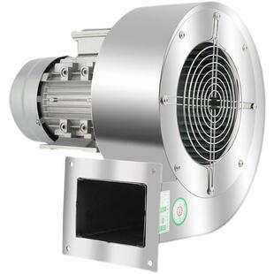 不锈钢df风机多翼式离心风机220v耐高温工业引风机380v强力鼓风机