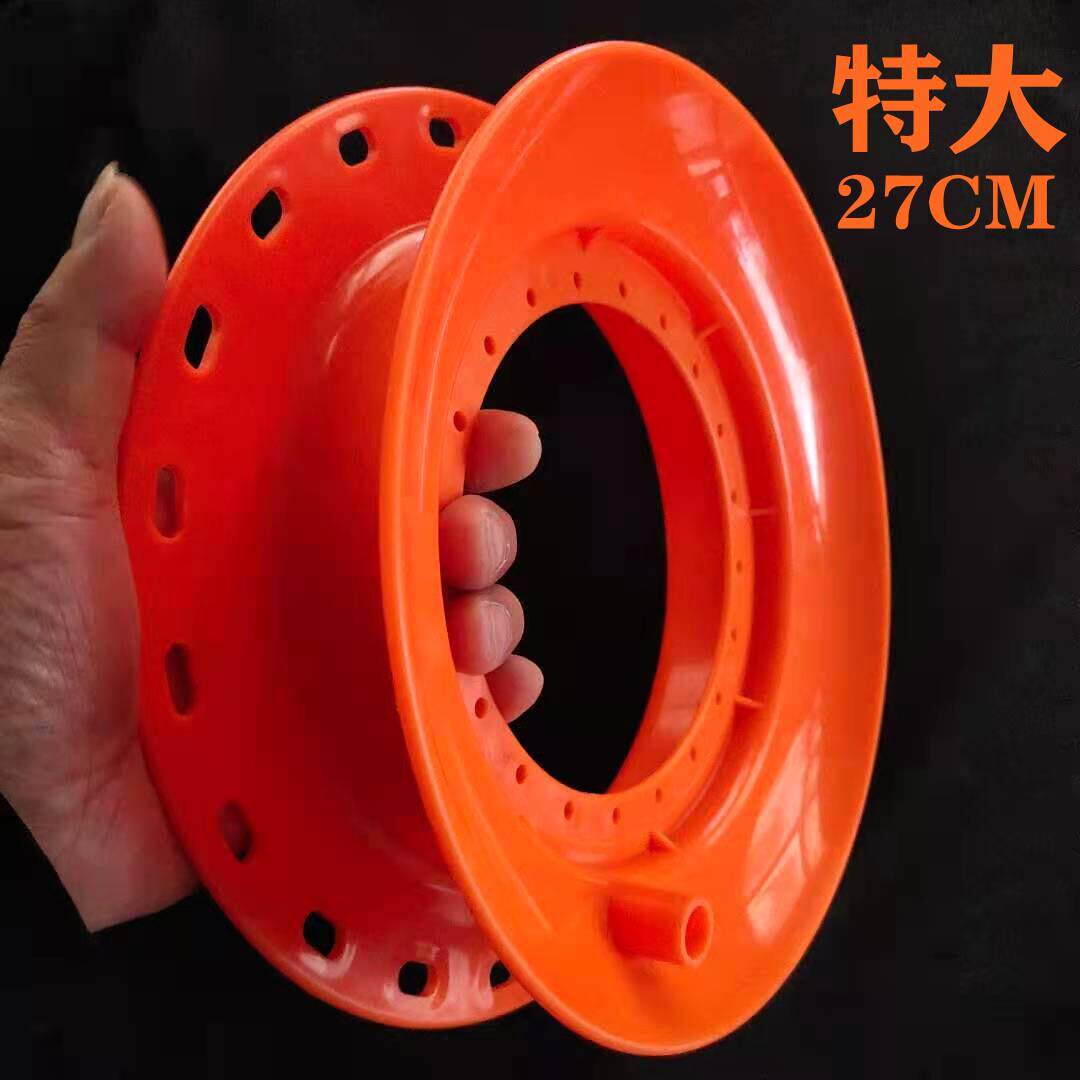 海钓手丝圈特大绕线轮鱼线电缆绳子收纳器防摔浮水渔排船钓线盘