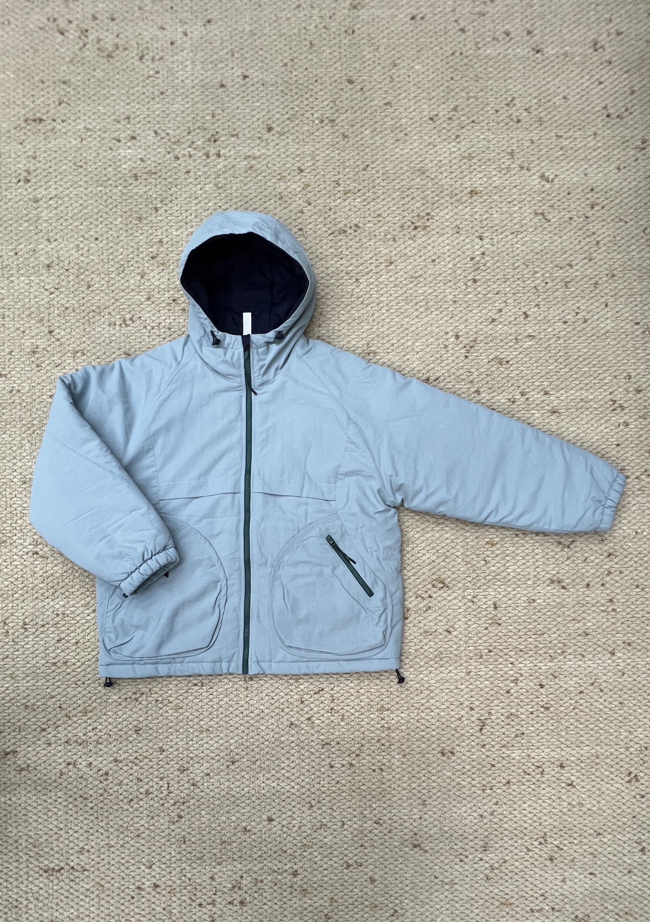 休闲宽松连帽棉服防泼水户外外套