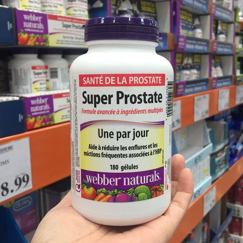 现货加拿大webber伟博锯棕榈番茄红素硒锌前列宝180粒