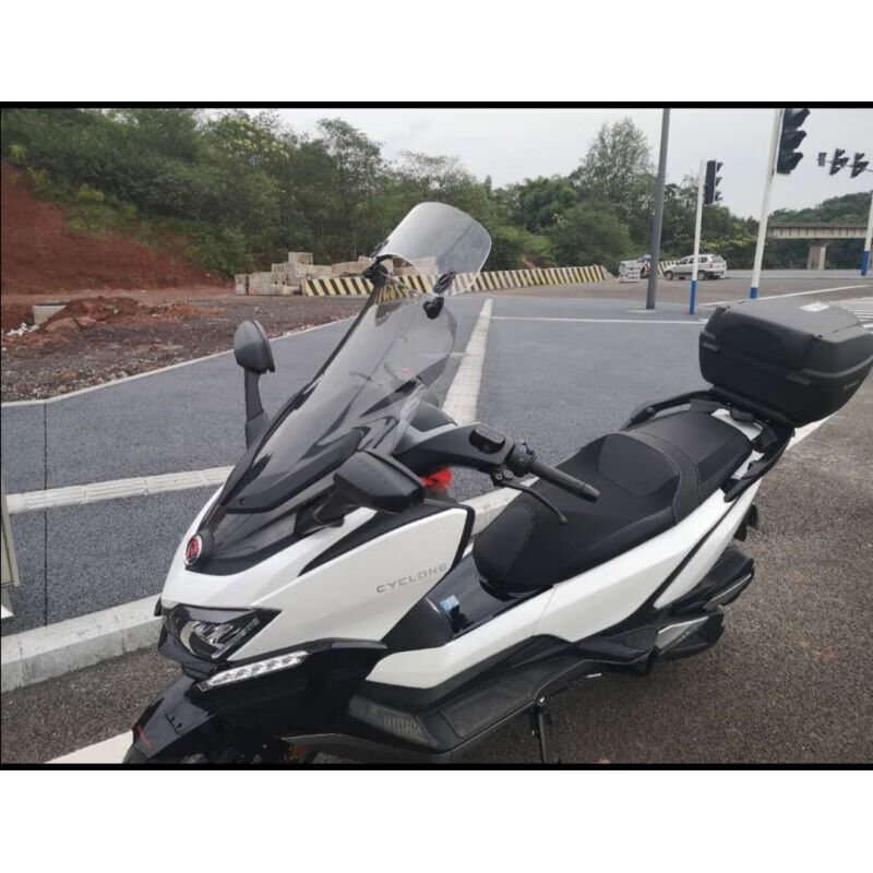 适用于赛科龙rt32022款改装配件手机导航支架睿途250加高挡风护手