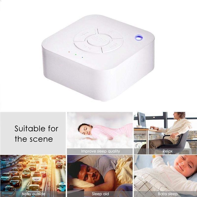 White Noise Machine Sleep Sound Machine15 Non-Looping Soothi