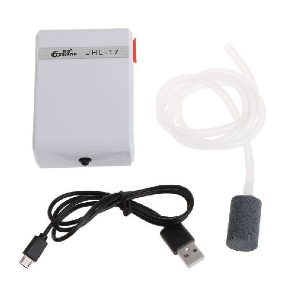 Oxygen Pump Aquarium Fish Tank Equipment USB Charging Super