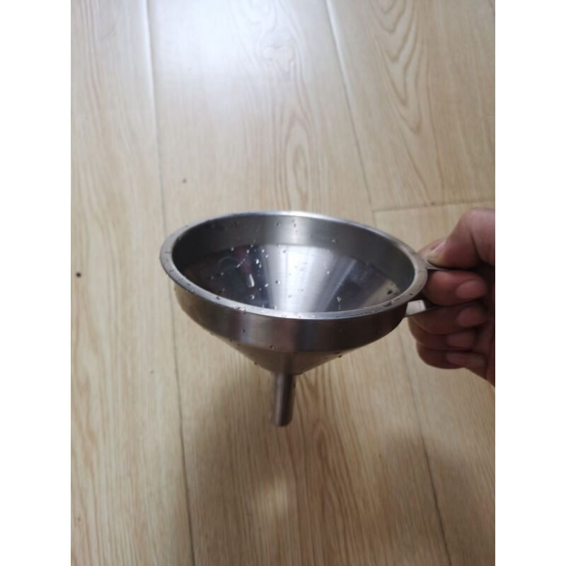 316L不锈钢烧杯量杯实验室杯无缝漏斗一体式量筒大号2L带嘴(316)