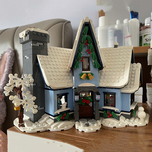 好货1445Pcs Santas Visit 10293 Building Block Kit Gifts For