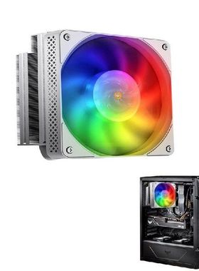 极速JONSBO HX6200D White/Black CPU Cooler Downward Pressure