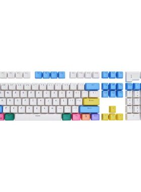 极速104Key PBT OEM Keycps Trnsprent Lettering Keys Double