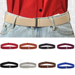 Buckle Elastic Pant Size Jeans Flat Belt Adjustable Waist