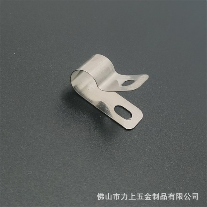 新304不锈钢R形线夹接地线防火电线电缆固定理线夹线束卡扣Q686品