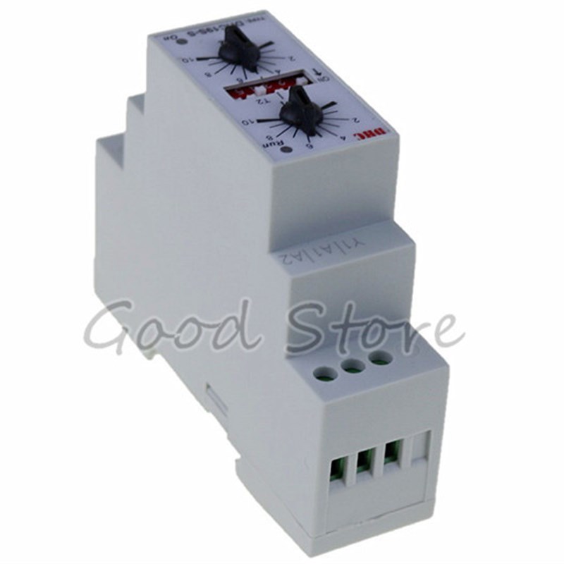 1PCS DHC19S-S AC/DC24-240V Input Timer Double Set Repeat Cy