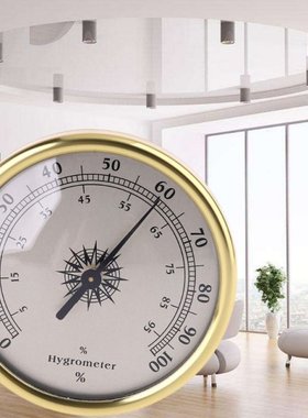 7.2cm Gold Ring Surface Hygrometer Instrumentation Thermomet