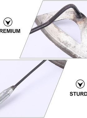 4Pcs Hand Hoes Simple Durable Gardening Metal Digger