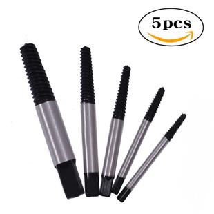 5pcs断丝取出器盒装 滑牙破损螺丝拆除工具厂家直销断头螺丝取出器