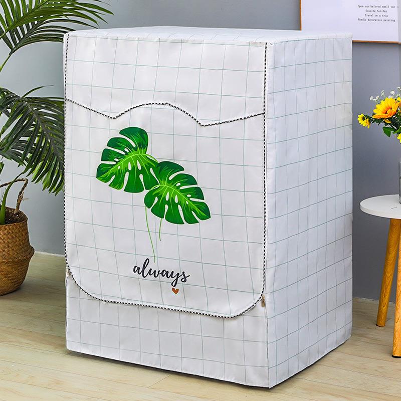 滚筒洗衣机罩防水防晒盖布盖巾洗衣机套罩防尘通用牛津布