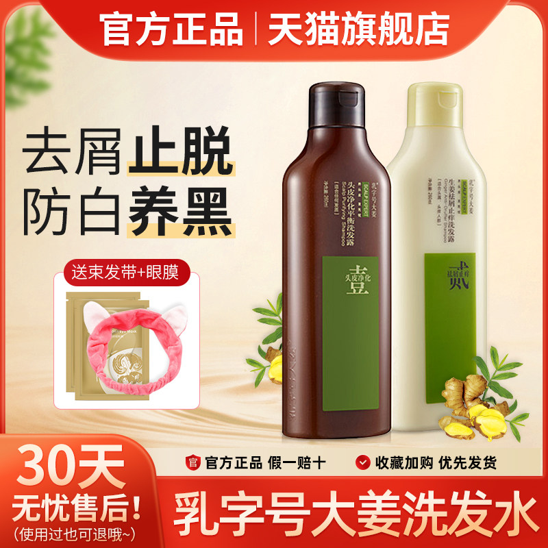 乳字号大姜洗发水官方旗舰店正品乳姜双剂防脱育发洗黑发去屑止痒,美发护发/假发,洗发水,淘宝优惠券,粉丝福利购,淘宝优惠卷