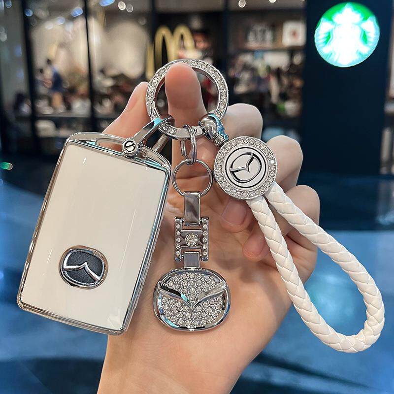 专用马自达3昂克赛拉钥匙套cx30/cx5/cx50行也汽车包保护壳扣男女