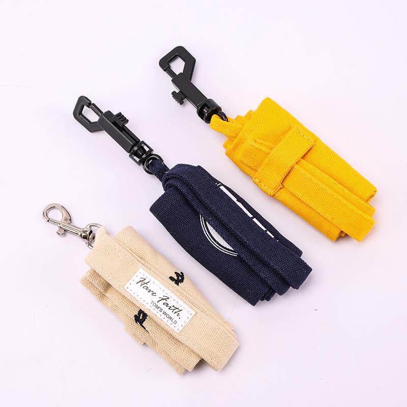 帆布奶茶杯套定制咖啡杯套印图案隔热防烫手提时尚折叠杯飲料提袋