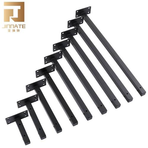 金纳特不锈钢一字支架 隔板支撑架墙上置物架 承重层板托悬挂支架