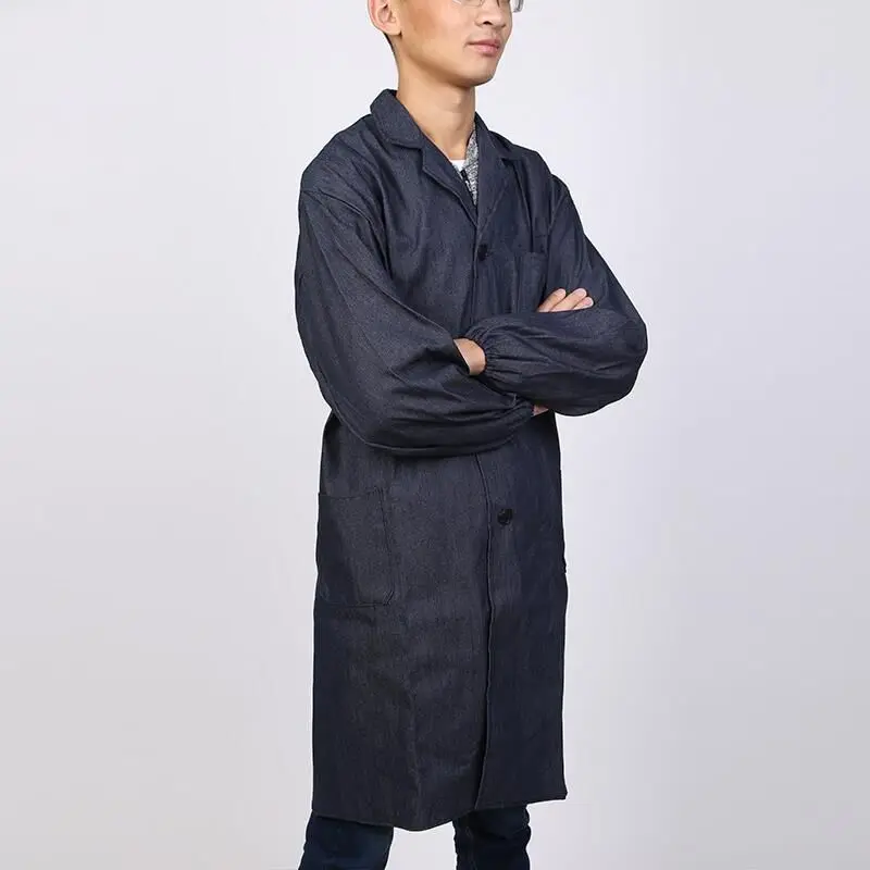 牛仔工作服蓝大褂养殖厂加工