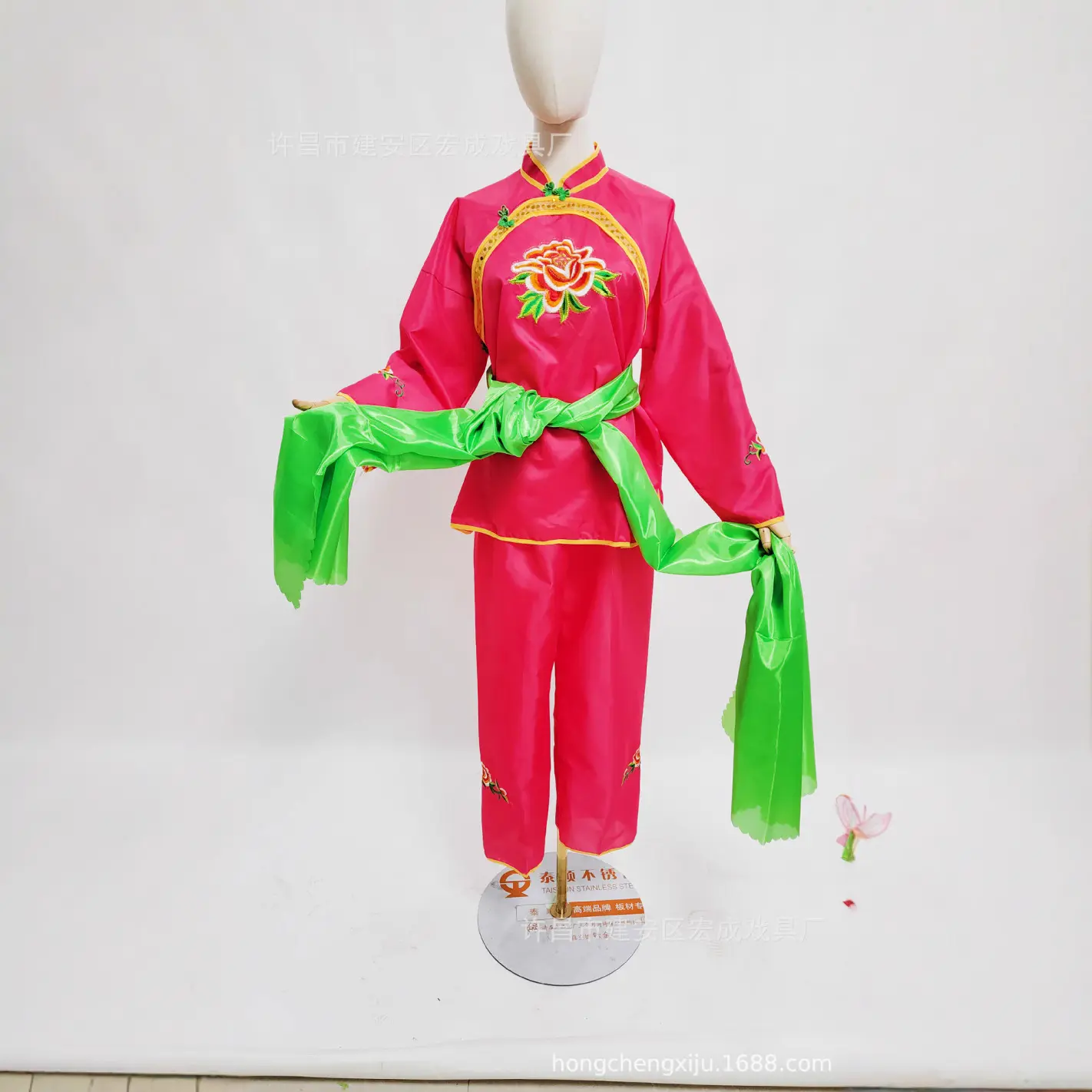 秧歌服新款成人套装中老年腰鼓