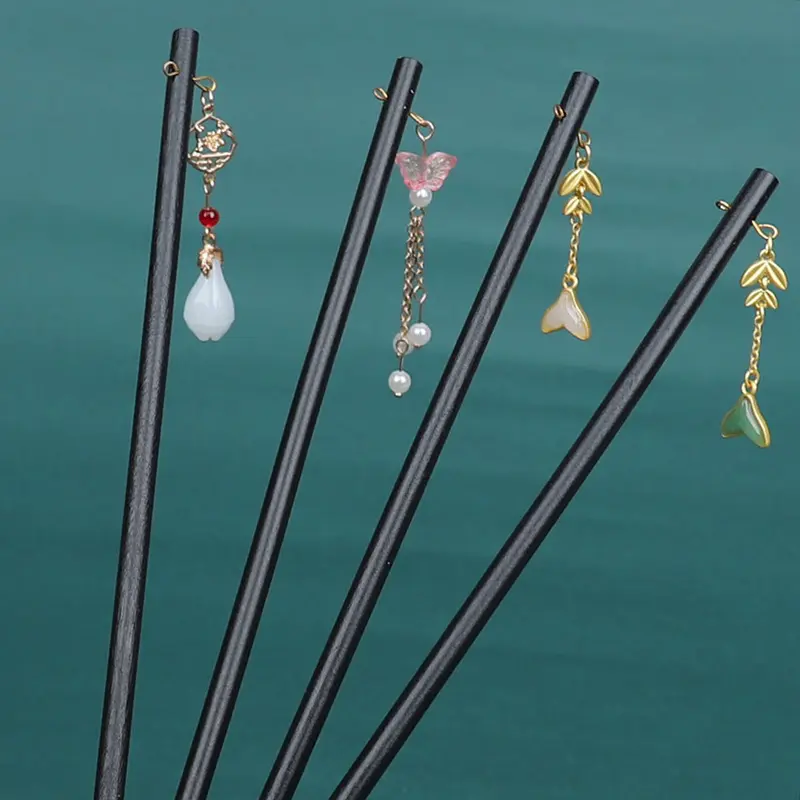 小家碧玉简单时尚发簪仿古古风