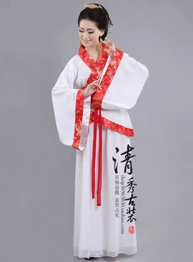 2015新款古装特价汉服经典女款襦裙深衣华服唐装汉代成人礼服现货