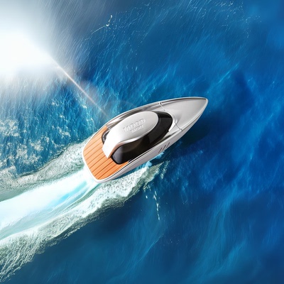 清新海洋调游艇航海之旅小众中性