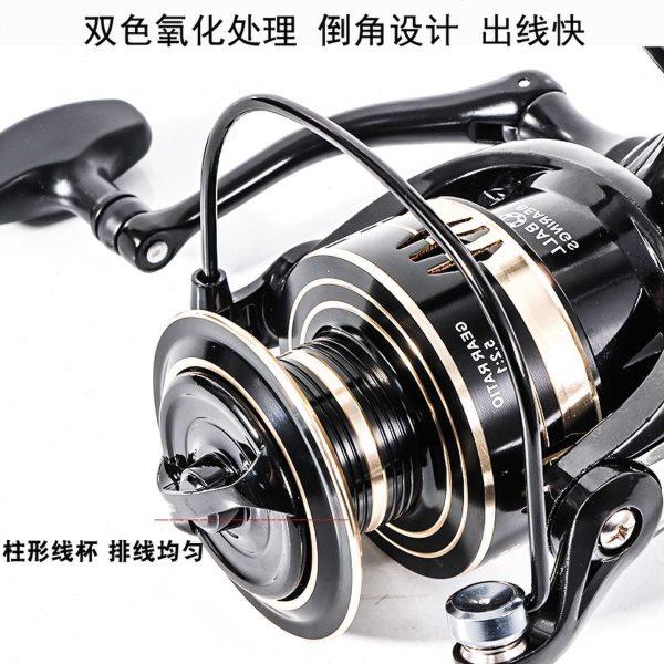 佳宁无间隙全金属线杯抛竿轮渔轮纺车轮海竿轮远投轮鱼线轮渔轮