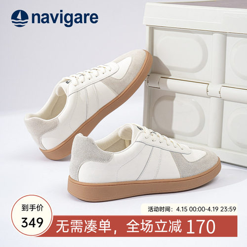 Navigare意大利小帆船休闲德训鞋