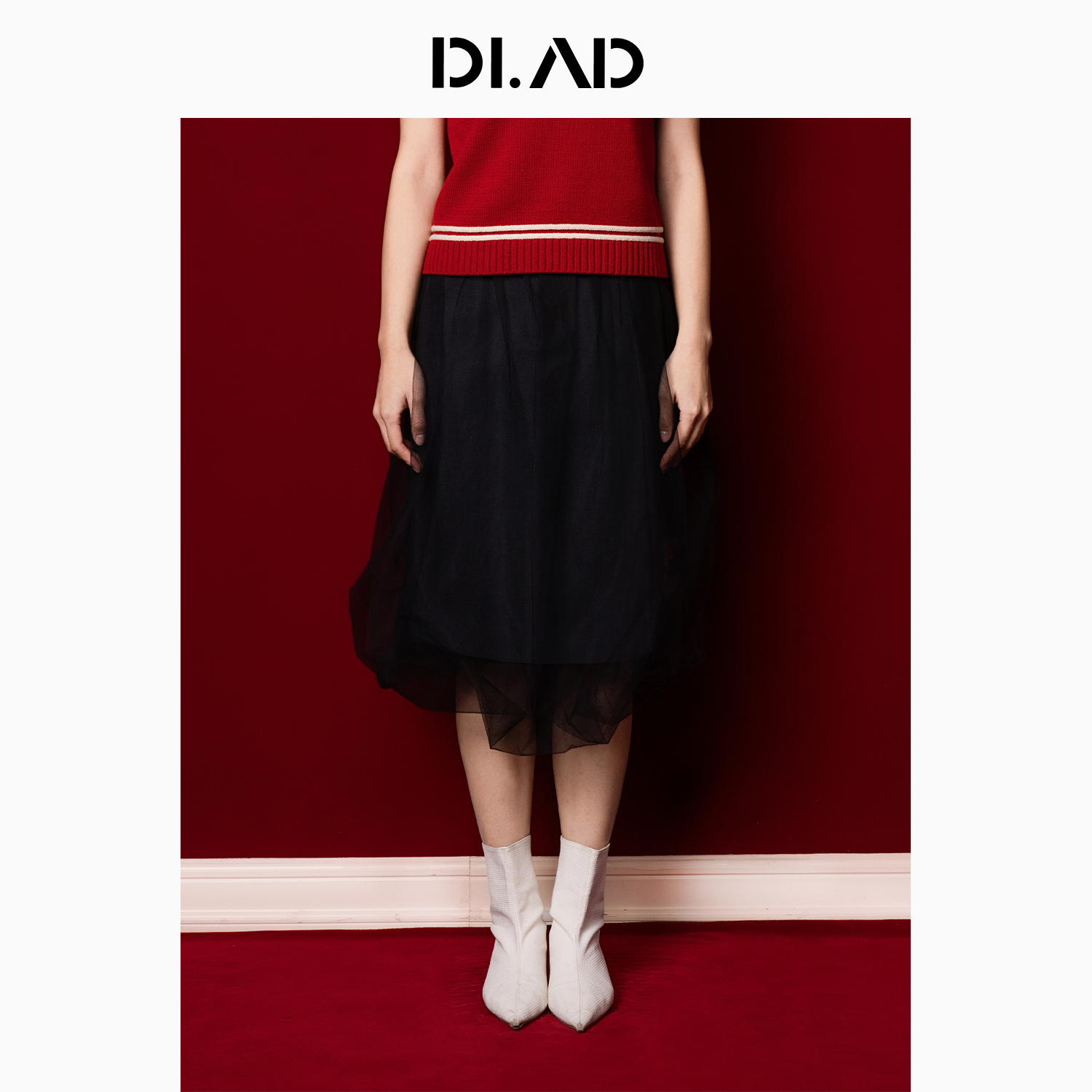 DI.AD2026新款胶囊系列中裙半裙轻奢时尚设计感女士裙子