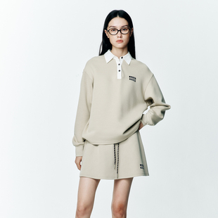 25年秋撞色拼接卫衣半身裙两件套女DC523243G2 DI.AD 商场同款