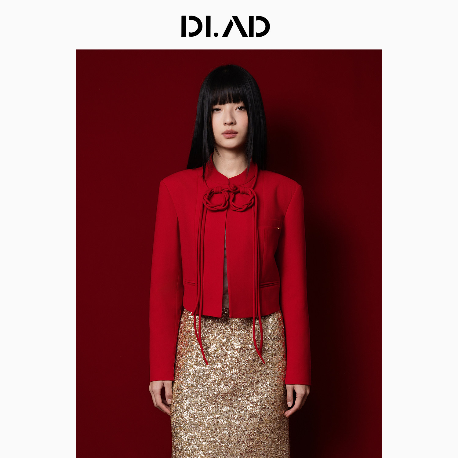 DI,AD中袖短款外套小香风女时尚