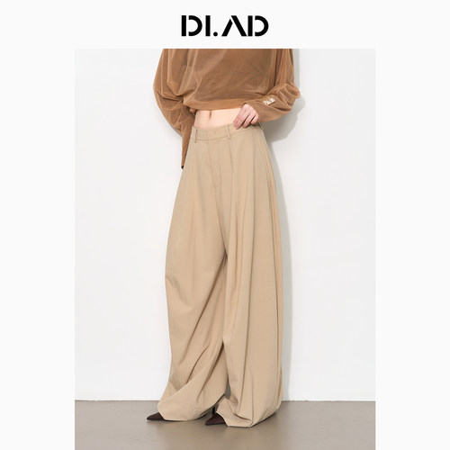 DI.AD26秋季垂感休闲长裤女