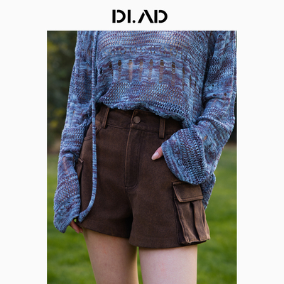 DI.AD游牧系列工装风立体口袋短裤DA691955K4