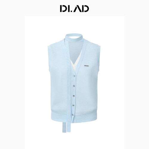 DI.AD26夏时髦毛衫背心T恤女